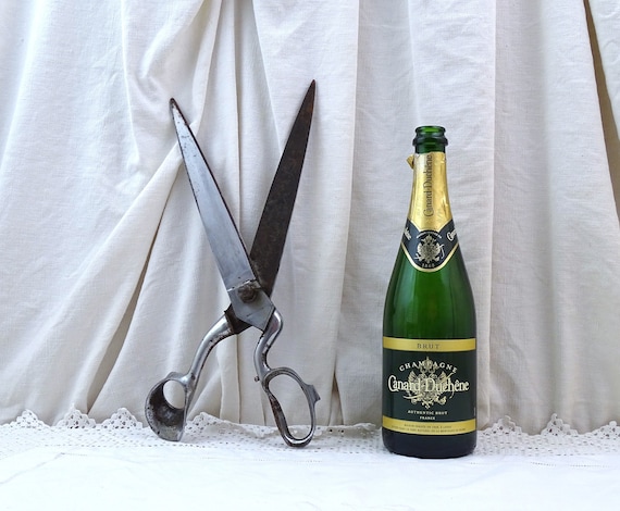 RESERVED FOR ATTILA Antique Big Industrial Sized Drapers Scissors from France, Huge Enormous French Tailors Cutting Shears, ,