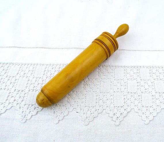 Rare Antique Boxwood J.A. Stolz’s Vaginal Speculum, Victorian Gynecologic Instruments made of Wood, Woman's Gynecologists' Doctor France