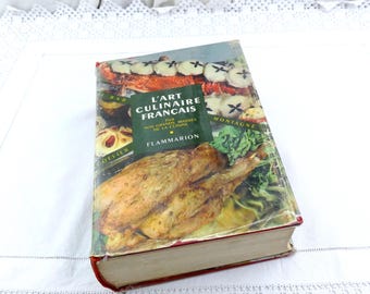 フランス語の料理本 1957年発行の大型ヴィンテージフランス料理本。3760品のレシピ付き