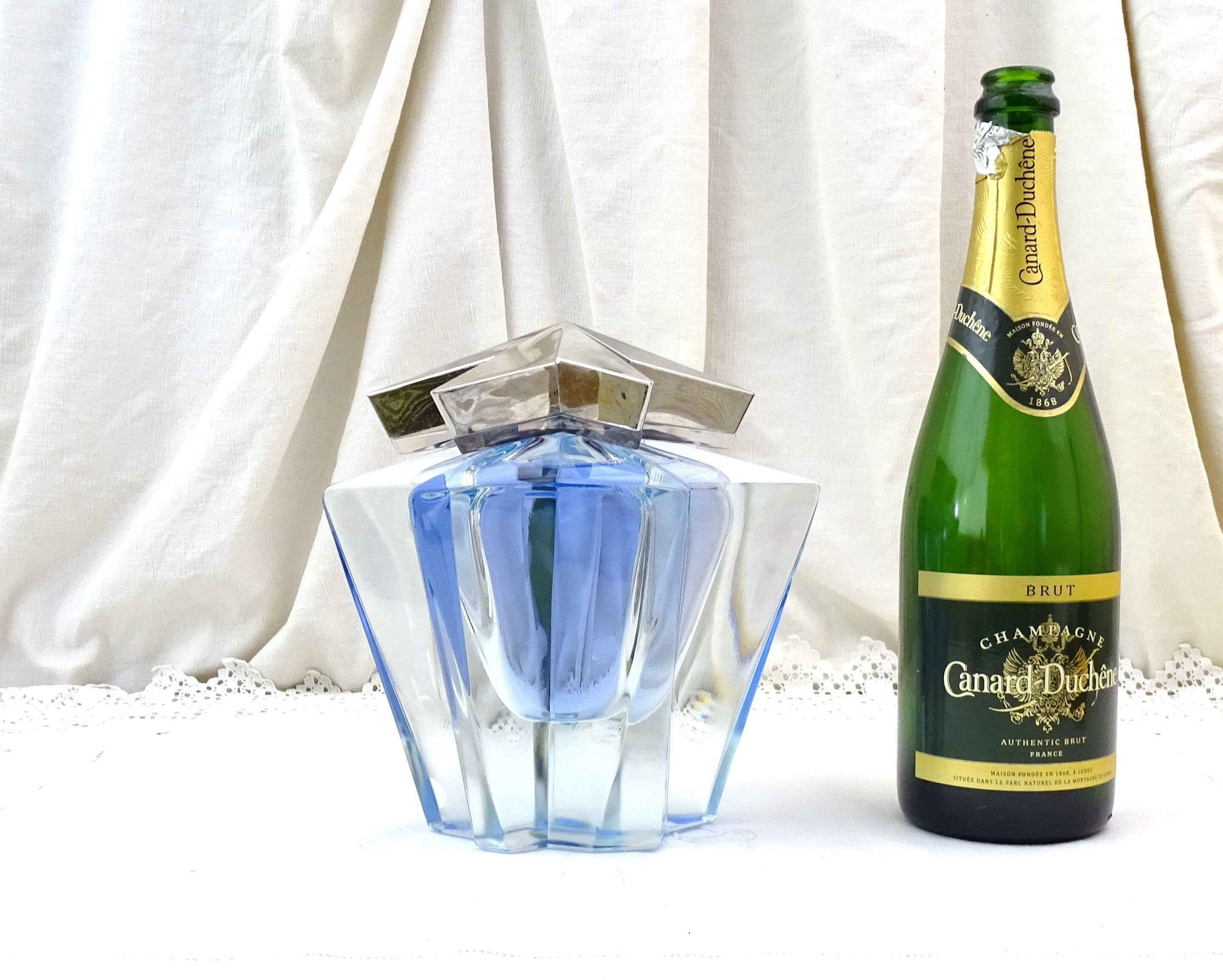 Large Vintage French Thierry Mugler Angel Perfume Bottle Shop