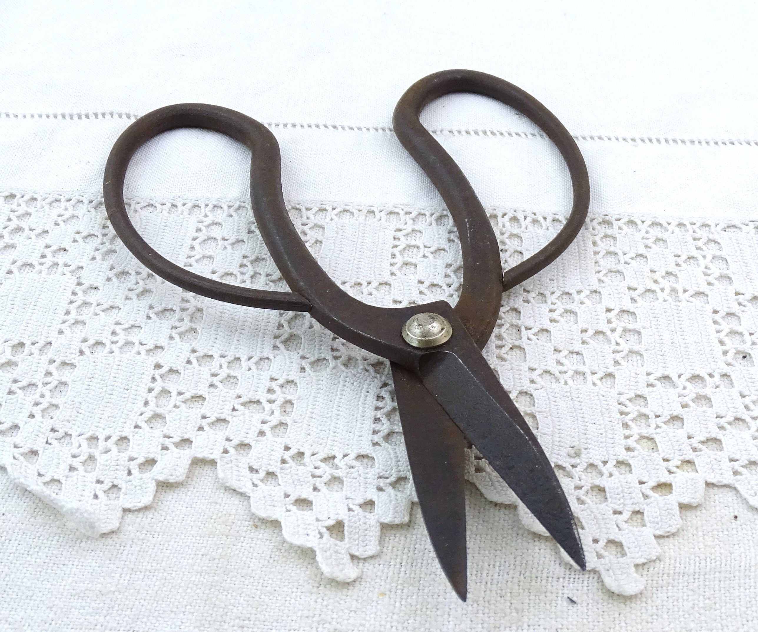 Vintage Finish Scissors Black,stocking Stuffer for Men,bonsai