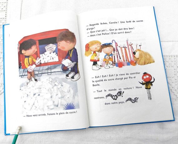 Vintage French Magic Roundabout Book Written In French 1960s Le Manege Enchanté By Serge Danot From France Cult Television Kids Show