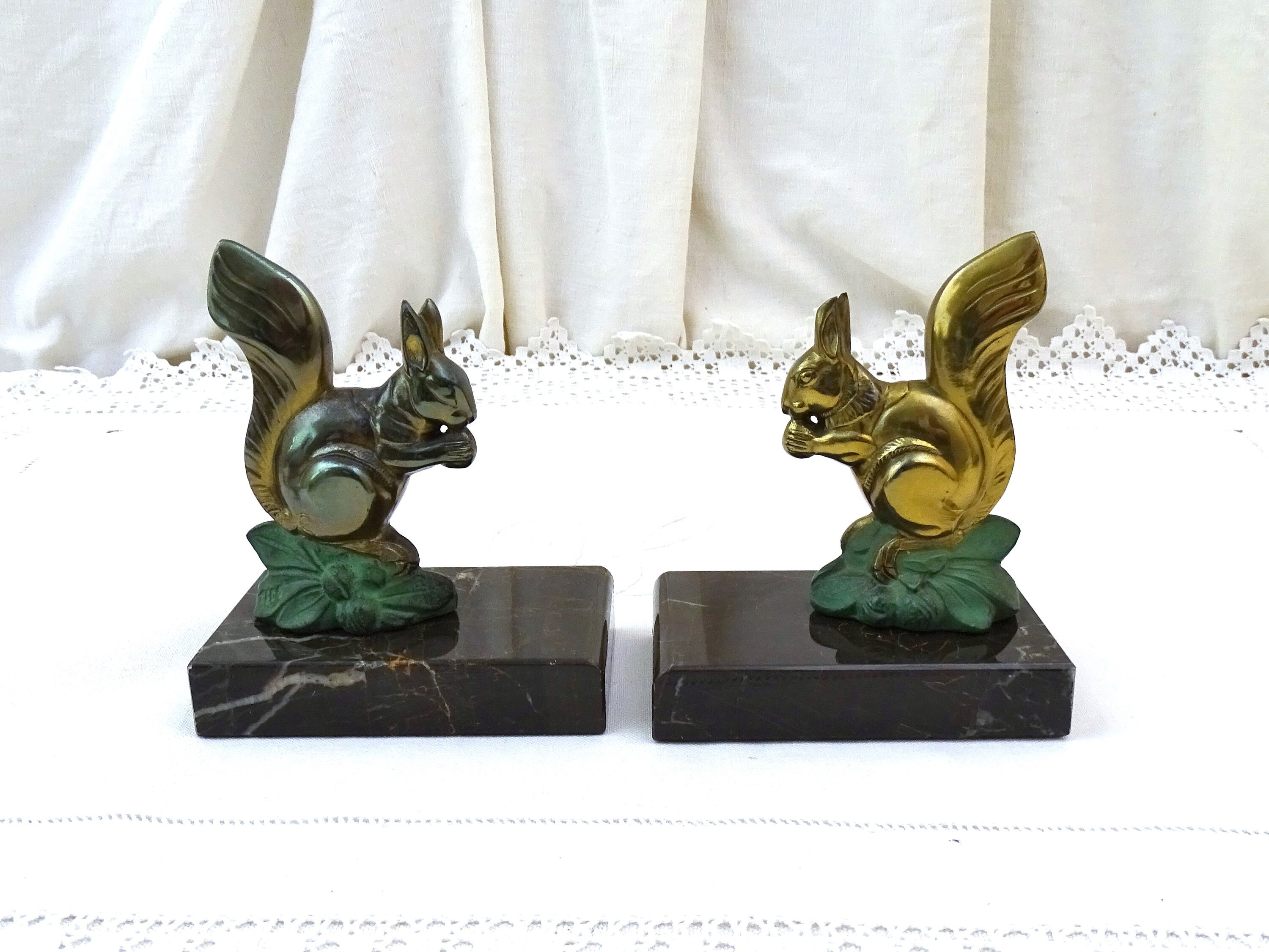 squirrel bookends squirrel bookends