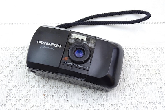 Vintage Olympus Mju I 35mm Film Camera, Olympus Infinity Stylus USA, 1990s Analog Point and Shoot in Working Condition from Europe