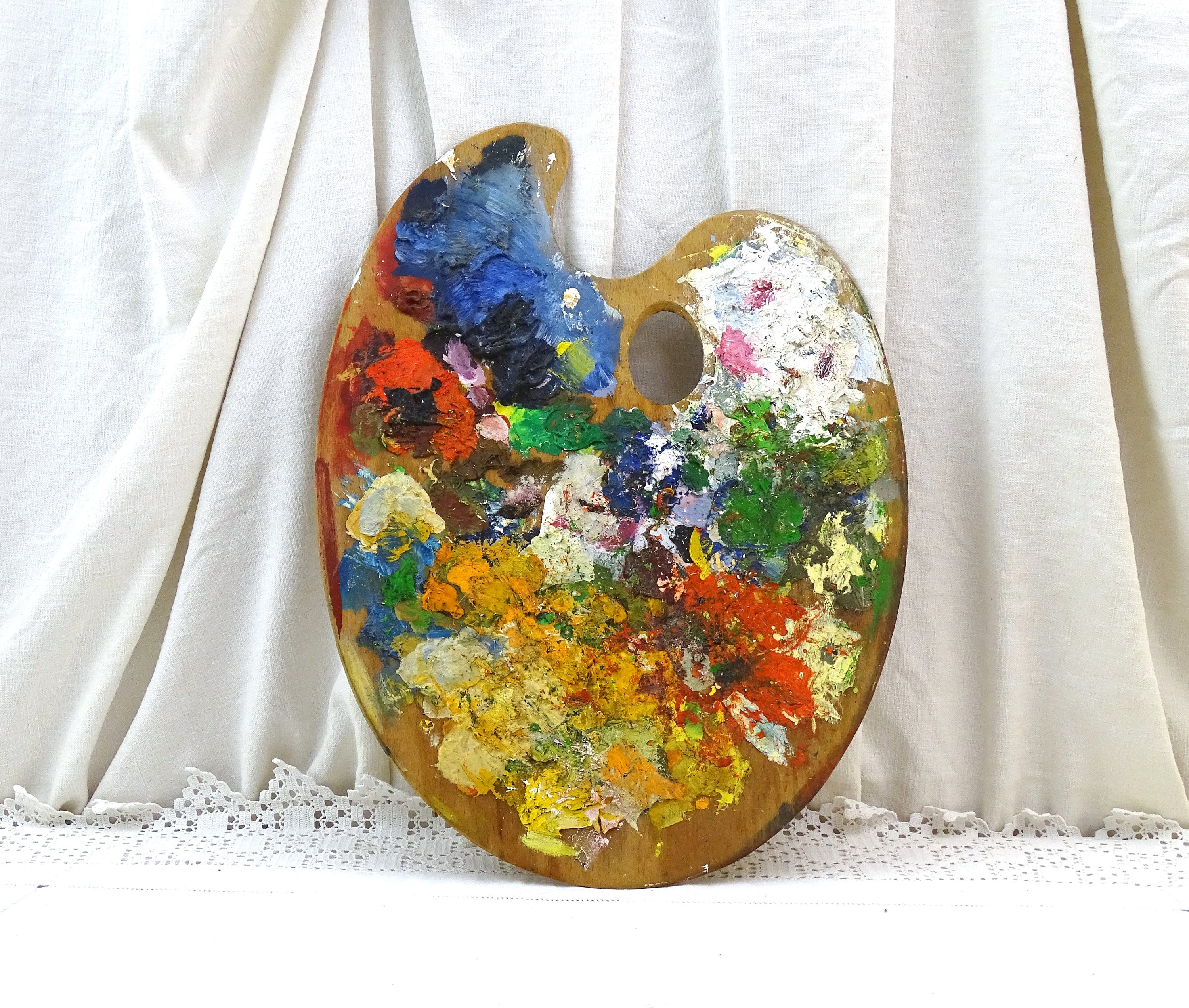 Vintage on sale paint palette