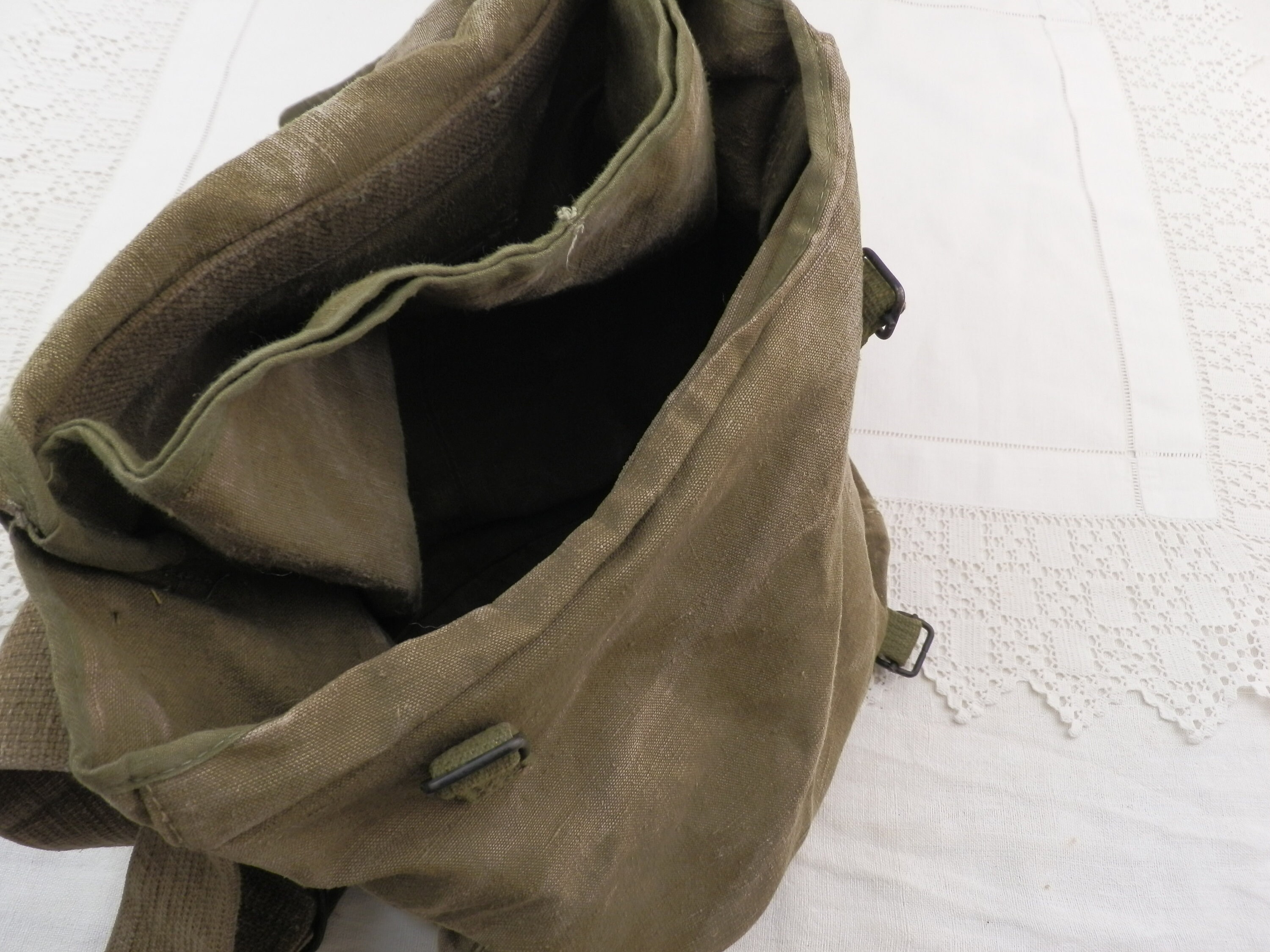 Gaston tool bag - Ecru I Messenger Bag I Made in France