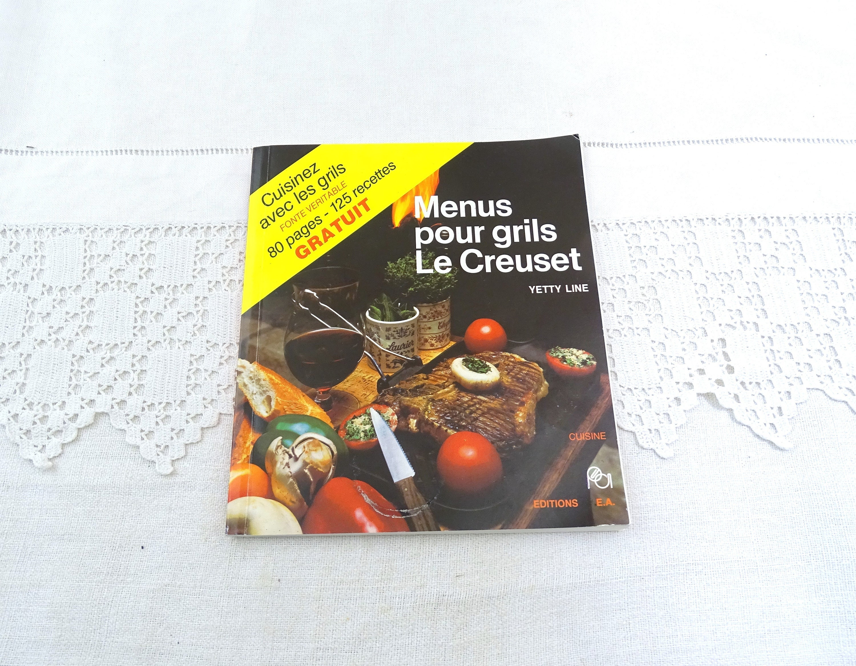 Vintage French Cookbook By Le Creuset 125 Skillet Cooking Recipes vintage-french-cookbook-by-le-creuset-125-skillet-cooking-recipes