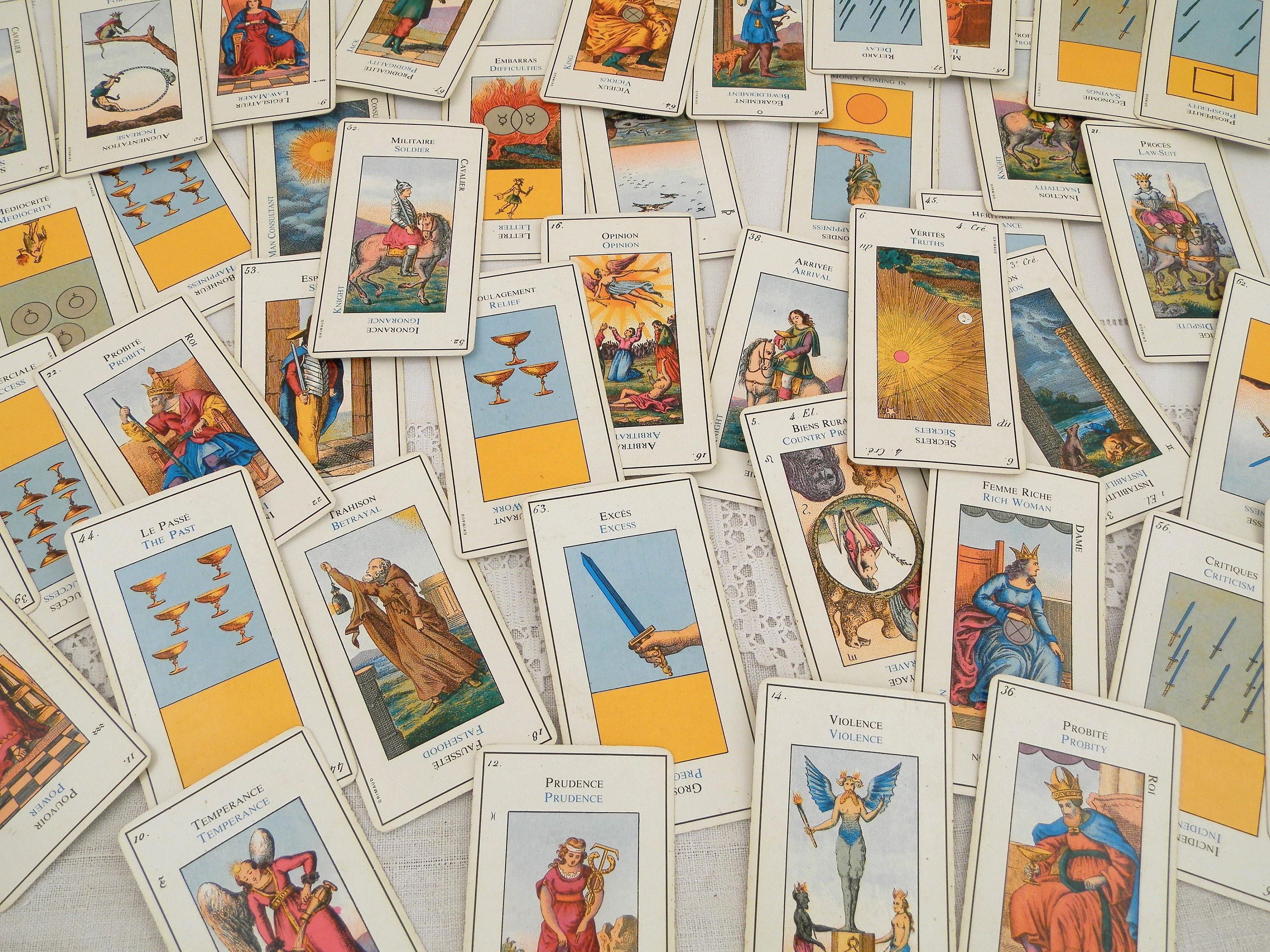 趣味・スポーツ・実用 GRAND ETTEILLA EGYPTIAN GYPSIES TAROT Grand Etteilla (Egyptian Gypsies Tarot) - The Tarot Garden