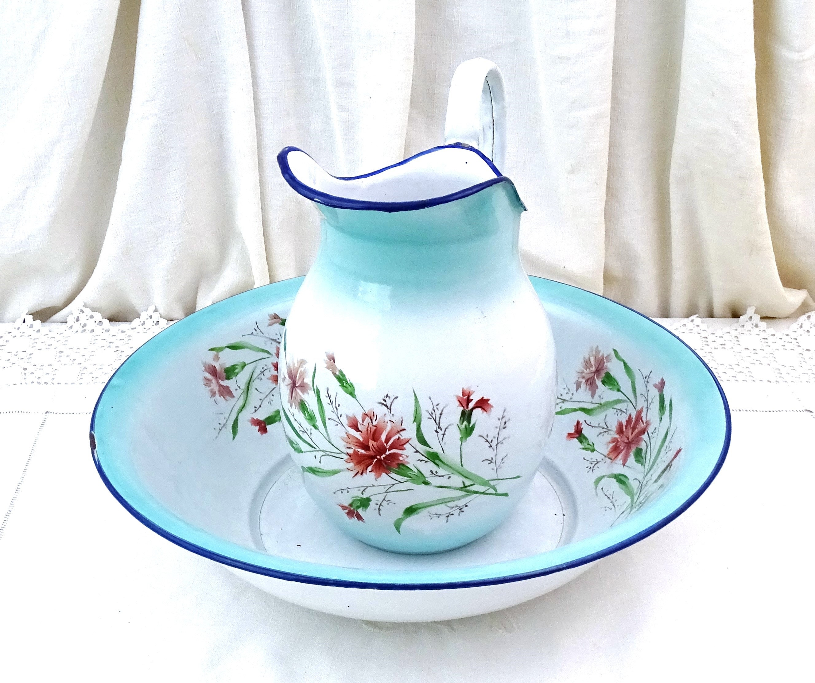 Enamelware Wash Basin (JAS) – Waterford Antique Market