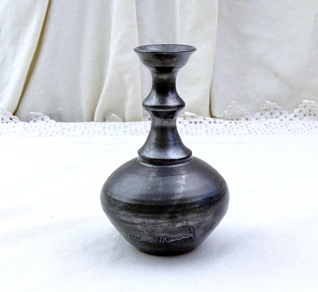Small Vintage Mid Century Modern Jean Marais Studio Pottery Bud Vase ...