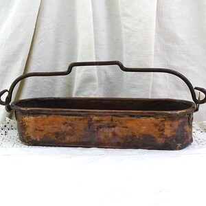 Ancienne Poissonnière Ou Saumonière Cuivre Du XVIII Eme S