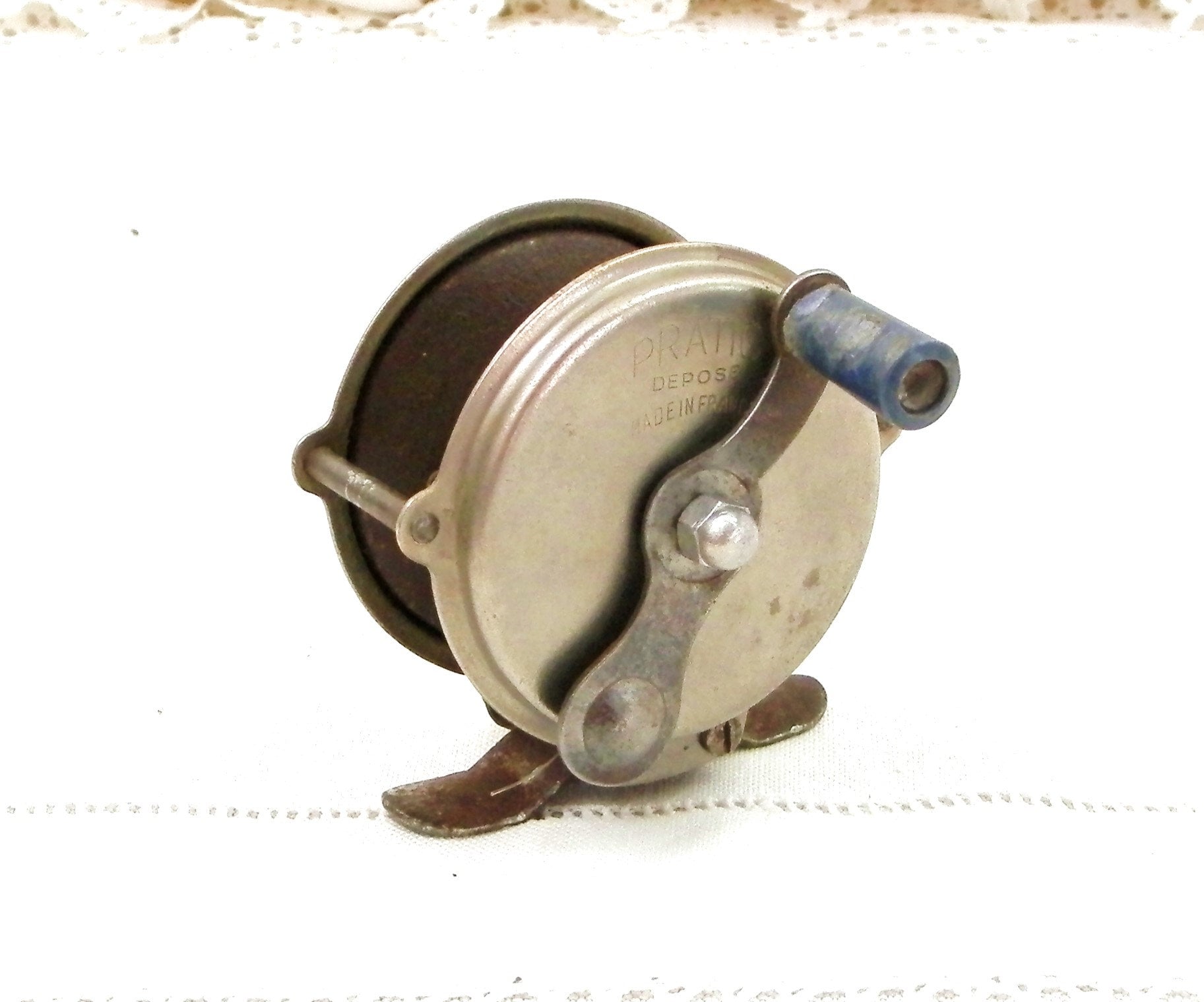 Moulinet De Pêche PRATIC Vintage - Eau Douce Truite - Occasion Bon État