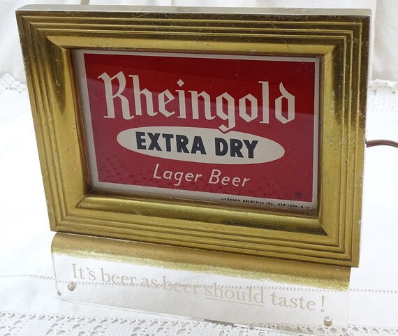 Buy Vintage Mid Century Rheingold EXTRA DRY Lager Beer Cash 