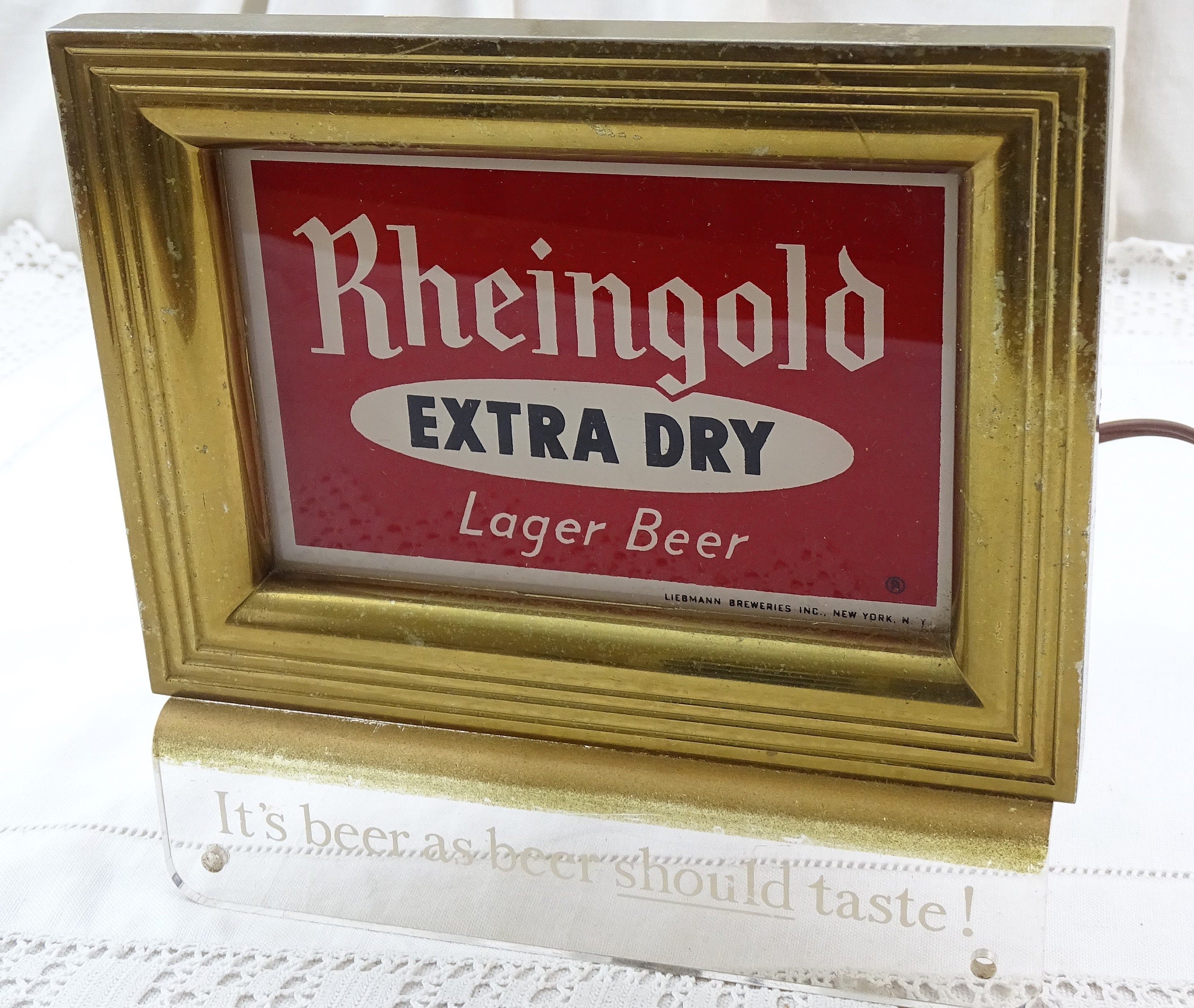 ヴィンテージRheingold エクストラドライ レーガービール