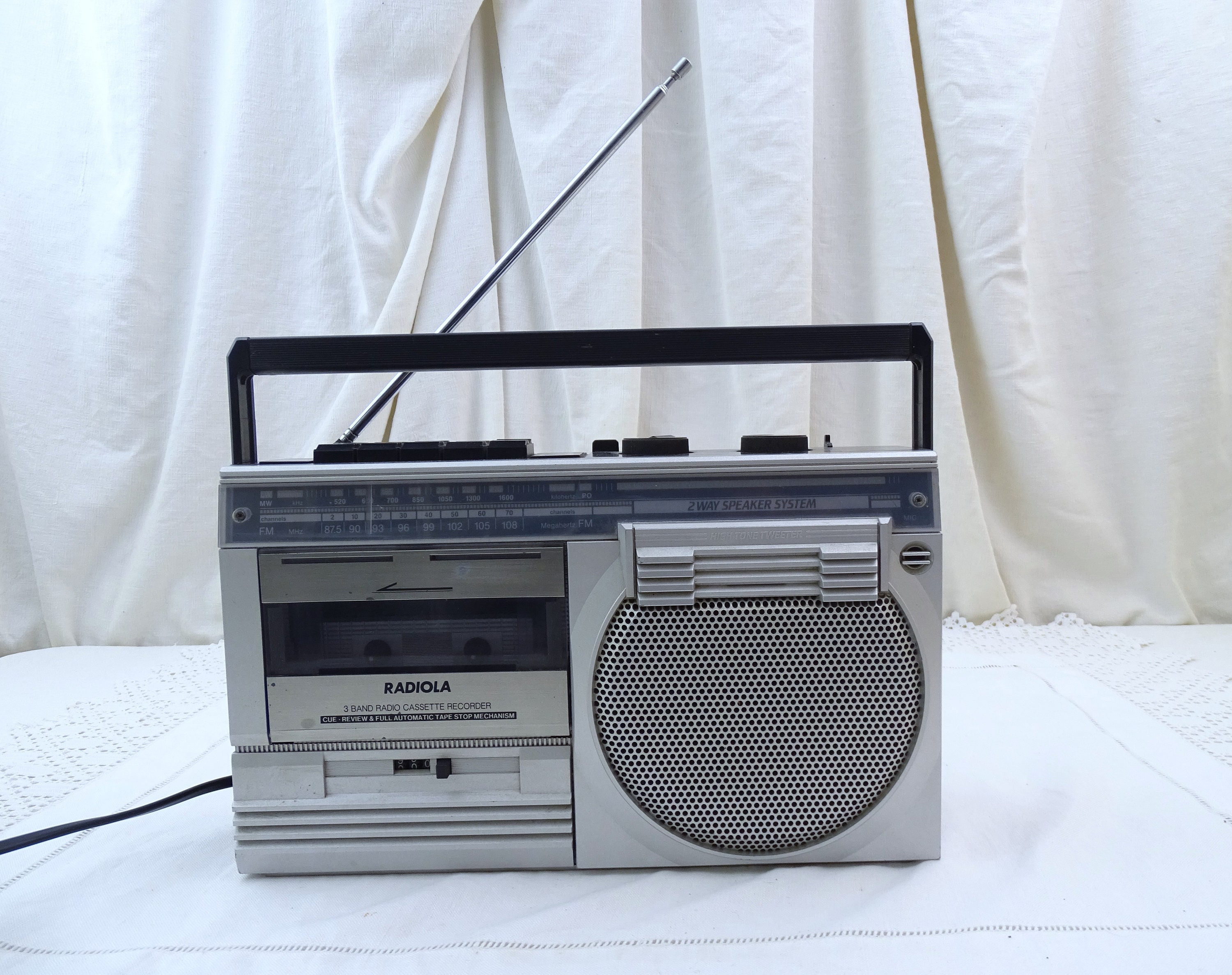 National Panasonic SG 740, Panasonic SH 74, Boombox, Record Player,  Transistor Radio, Radio Tuner, Cassette Player, Tape Recorder, Old Radio 