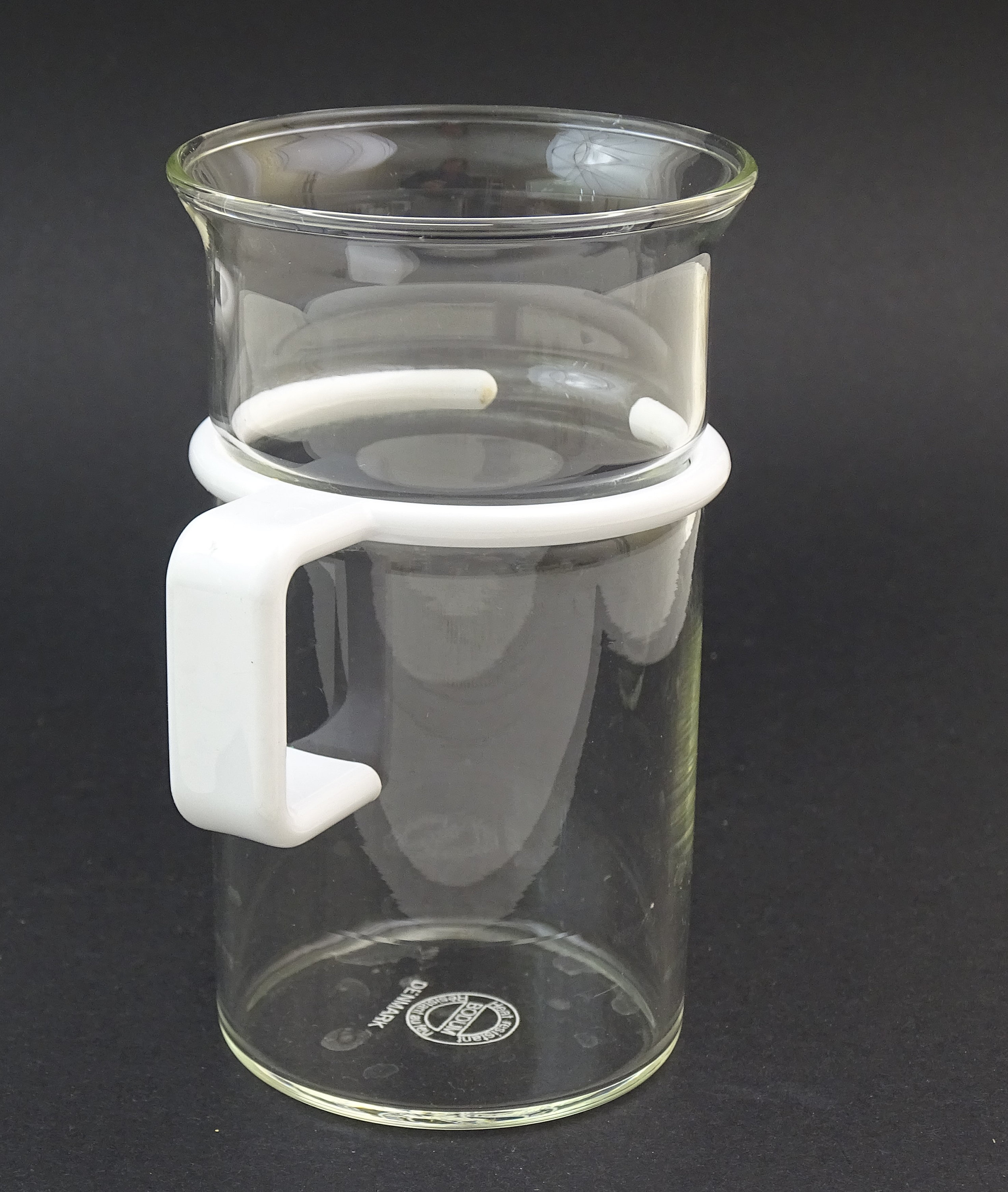 🔶️4 VINTAGE BODUM BISTRO DUO TEA GLASSES COFFEE MUGS 80s RETRO C. JORGENSEN