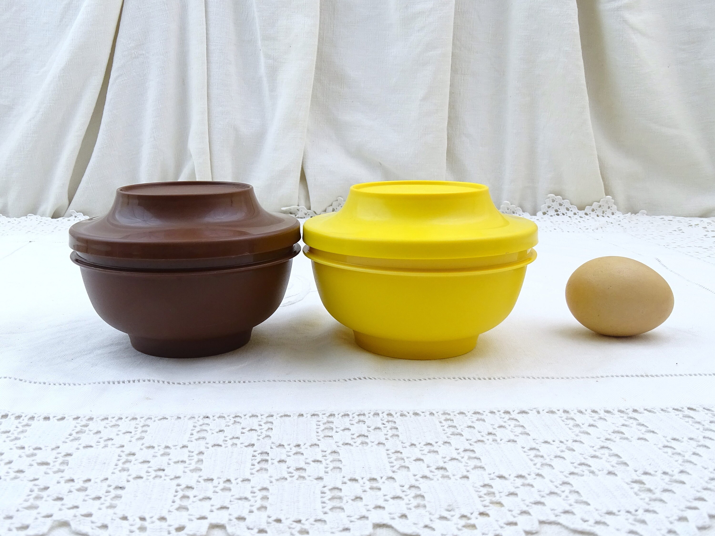 Tupperware Bowl Yellow 