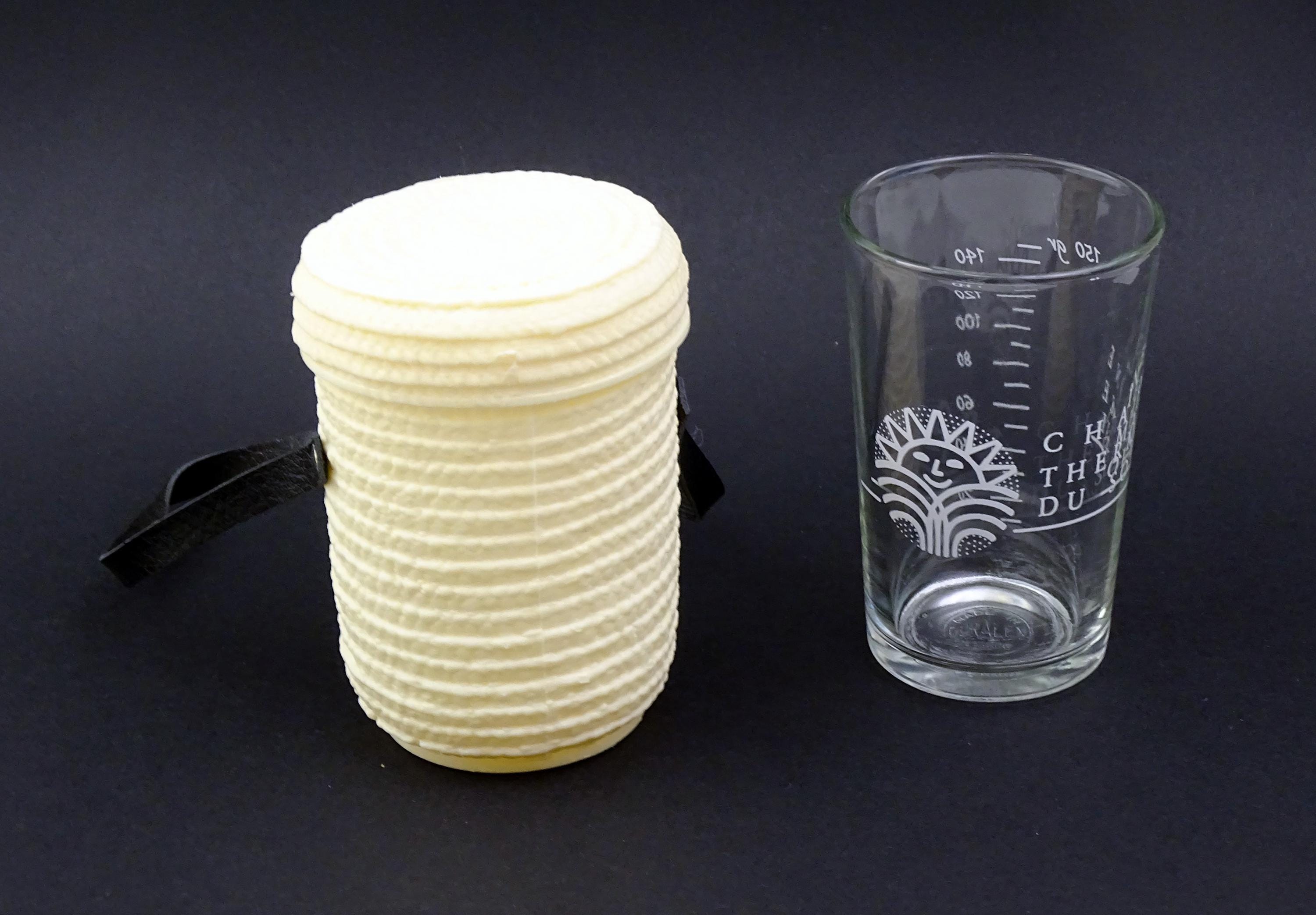 ❗️20%引❗️【Vichyアンティークグラス&パニエ】 フランスアンティーク Vichyパニエ付き飲泉グラス | minon antiques