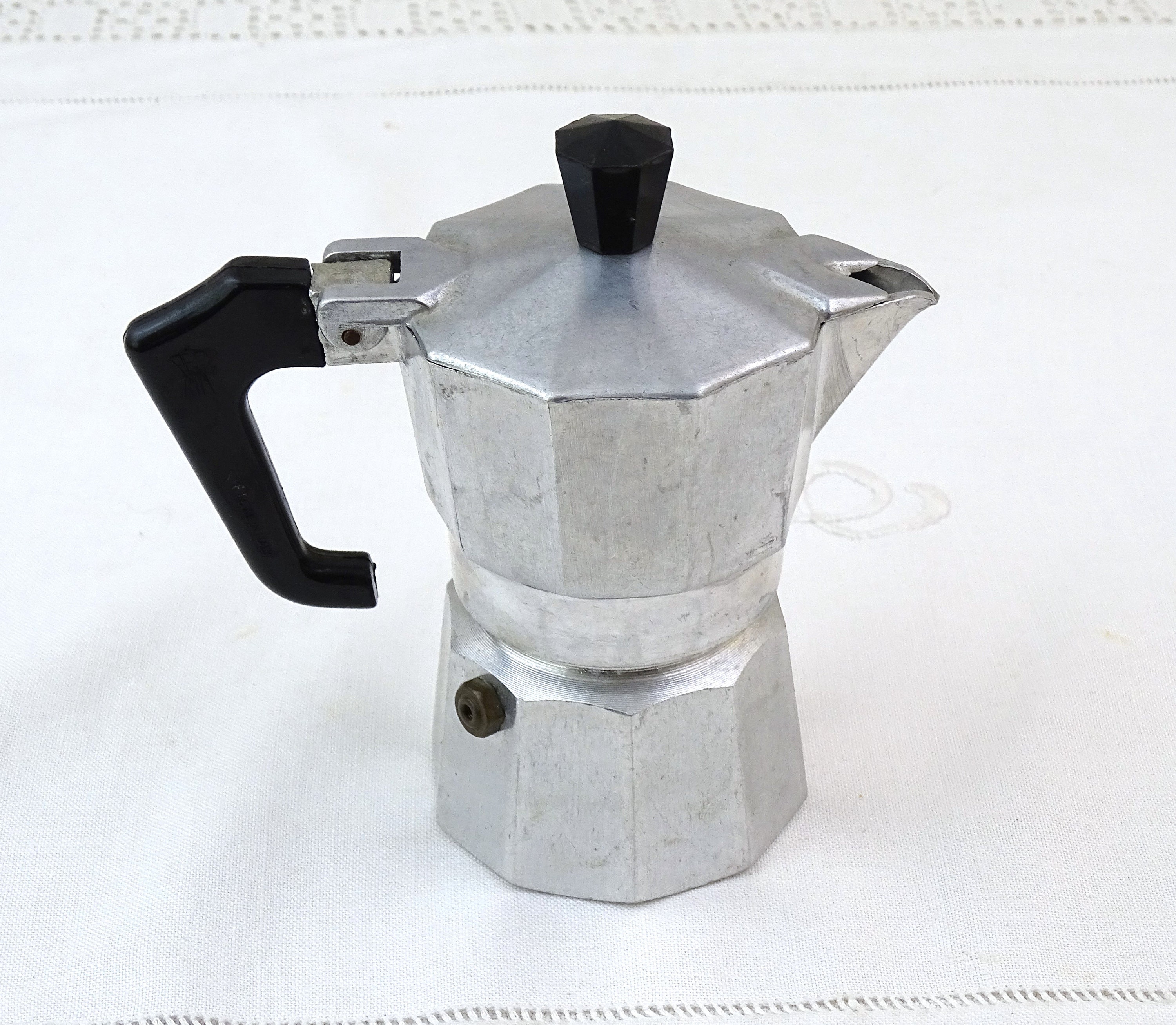 Vtg Italy Coffee Maker Pezz Etti Express Stovetop 1 Cup Camping Espresso