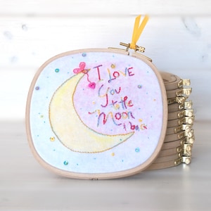 Square Embroidery Hoop 6.5 x 6.5 Wooden Embroidery Hoop Embroidery Hoop Wooden Hoops Square Wooden Hoops 15cm Square Hoop image 1