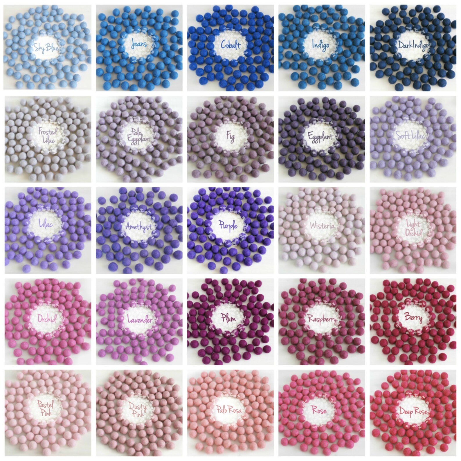 DIY Garland Kit Felt Ball Garland DIY Kit Colorful Etsy