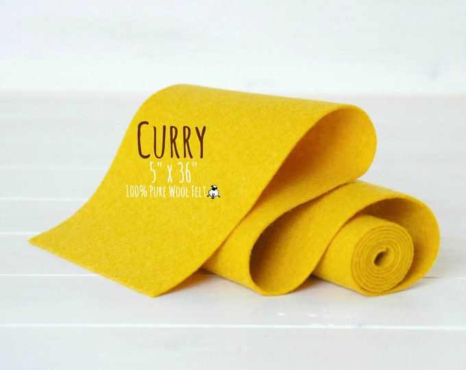 Wool Felt Roll 100 Wool Felt Roll 5 X 36 Wool Etsy