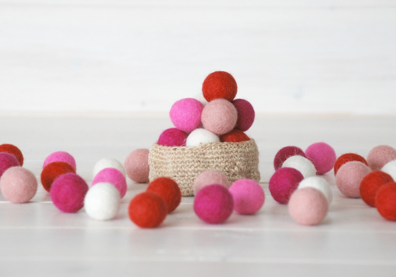 Red 100% Wool Felt Ball – Rosie's Craft Shop Ltd