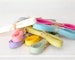 Eco Friendly Cotton Ribbons Bundle 'Samplers'- 5 Yards - 100% Cotton Ribbons - 1/4' wide - 1 Yard Each color you choose - Cotton Ribbons 