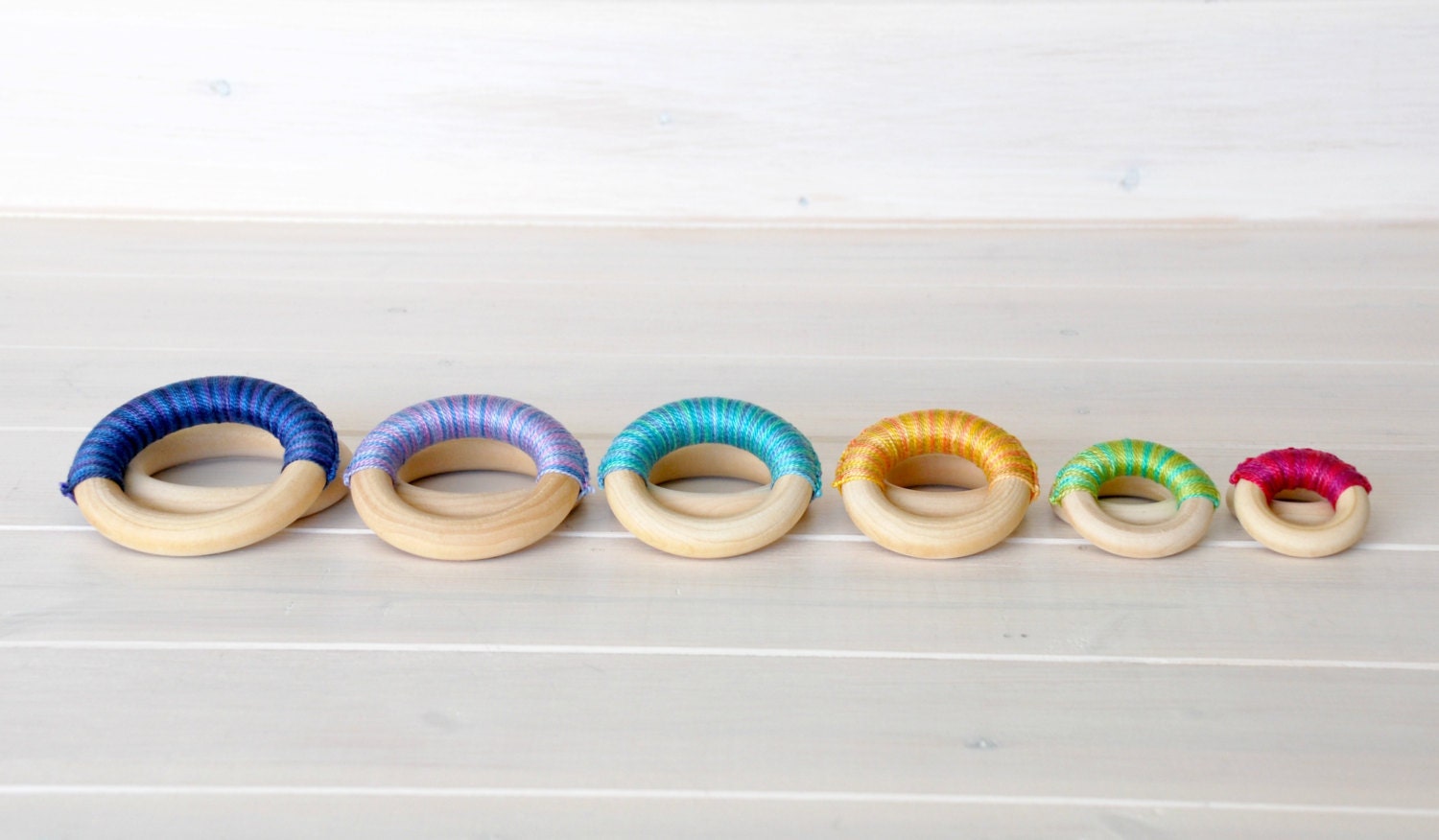 5 Wood Rings Large Wooden Rings 211/16 Wood Rings Etsy