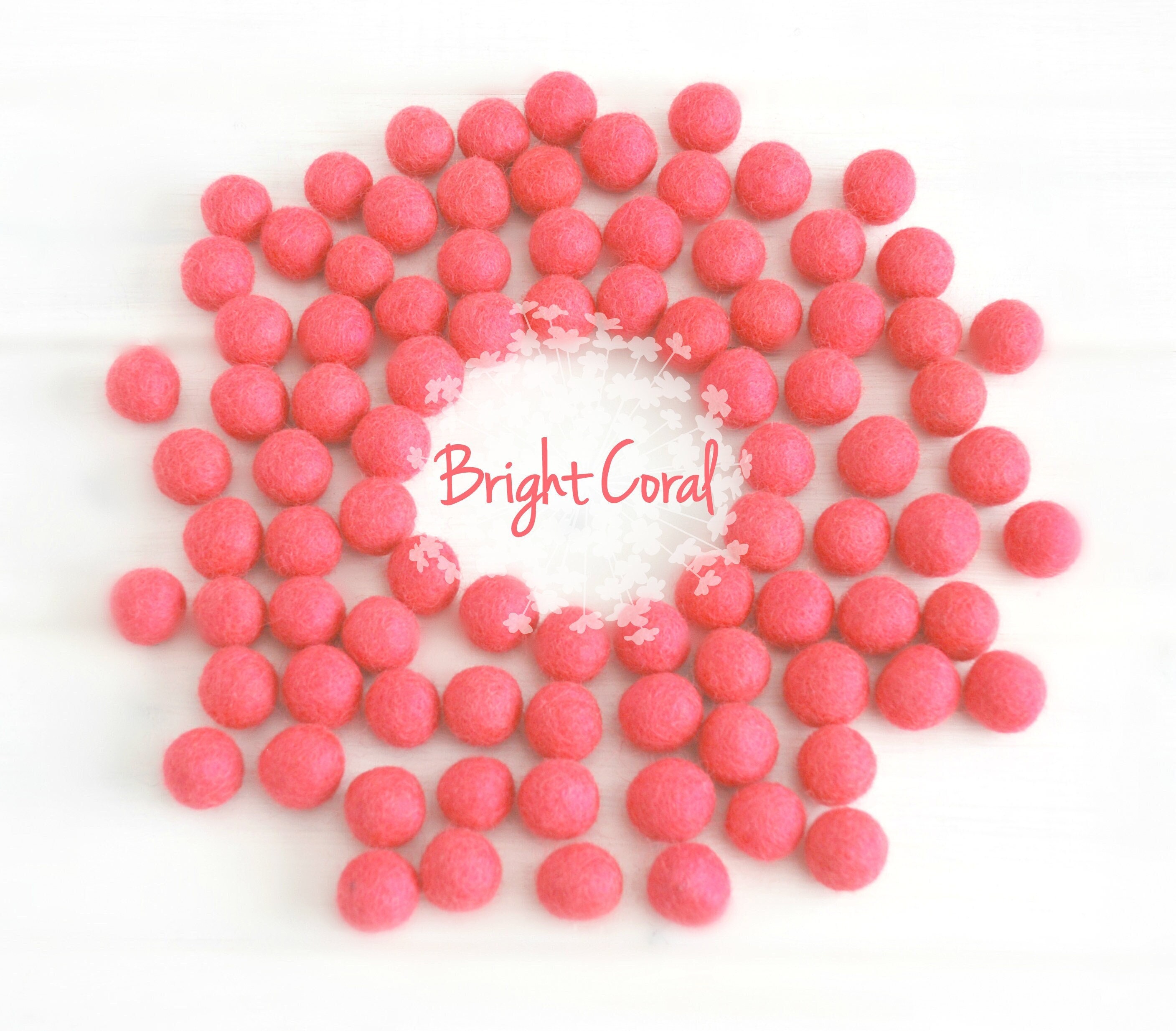 Buy 0.78 (2 cm) Felt Balls - Available In 60 Beautiful Colors