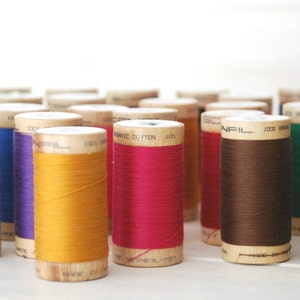 GOTS Organic Cotton Thread: TC-4801, Natural White, 300 Yards image 4