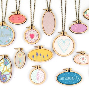 Diy mini embroidery hoop frame 62mm x 34mm oval embroidery  etsy Diy mini embroidery hoop frame 62mm x 34mm oval embroidery  etsy