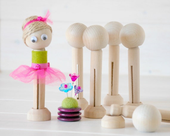 wooden clothespin dolls