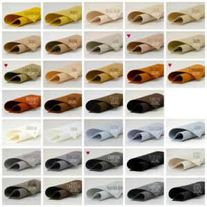 Choose your Color 1/2 Yard of Merino Wool Felt 18 X 36 100% Wool Felt by the Yard Wool Felt Wool Felt by the yard FINAL SALE image 5