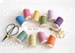 Wool Embroidery Thread - 100% Wool Thread - Rustic Wool Thread - Moire Wool Thread - Colorful Thread - Thread on a Wooden Spool - Colorful 