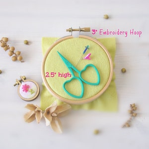 Embroidery Scissors Colorful Mini Scissors Shears Mini Ribbon Scissors Cute Scissor Mini Crane Scissors Final Sale image 4