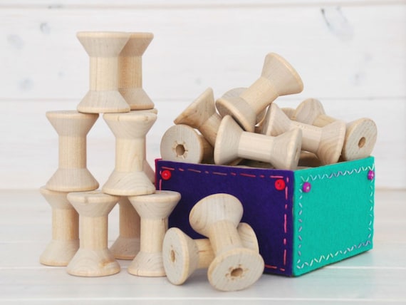 Wooden Spool Craft Projects - Create with Claudia