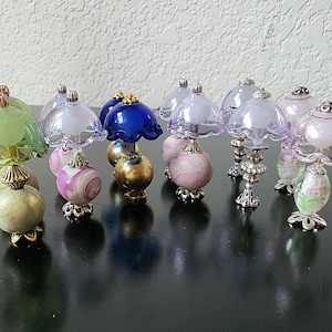 1:12 Dollhouse Table Lamp Sets/6 Choices/Miniature Dollhouse Mini Lamps/1/12 Scale/Miniature Enthusiasts/Tiny Doll House Accessories