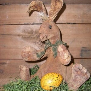 Zachary the Rabbit E- Pattern....Instant Download