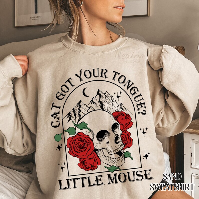 Run Little Mouse Bookmarks - Dark Romance Bookish Jewelry For Zade Fans