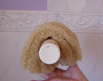 HALF Genuine Natural Egyptian Loofah to exfoliate and rejuvenate the skin