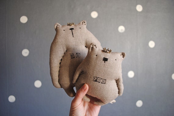 custom teddy bear etsy