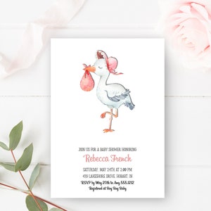 Instant Download Printable Editable Digital File Roses Baby Shower Invitation Sunny Roses Baby Shower Template BSI122
