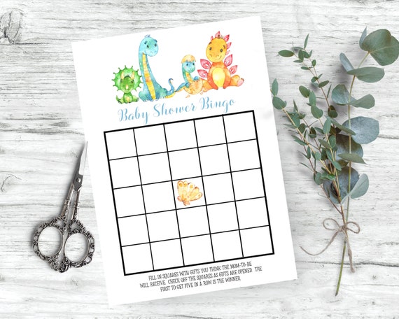 Dinosaur Bingo Printable Dinosaur Bingo Printable