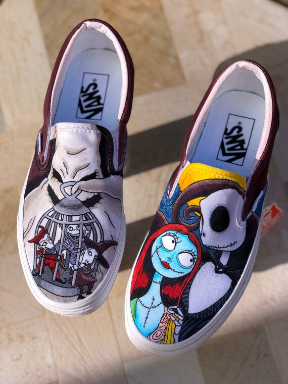 nightmare before christmas custom shoes