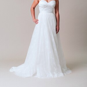 plus size wedding dress separates