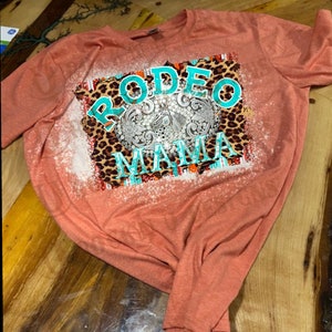 Fashion Custom Unisex T-shirt &quot; RODEO MAMA&quot;