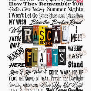 Conception graphique en téléchargement numérique PNG « Life is a Highway - My Wish » par Rock'n u Designs