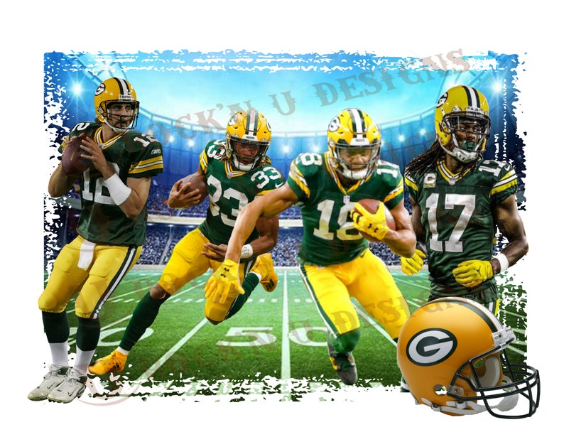 Digital Design Png GREEN BAY PACKERS Nfl Football Etsy UK