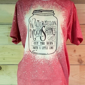 Watermelon Moonshine Unisex Graphic T shirt by Rock'n u Designs